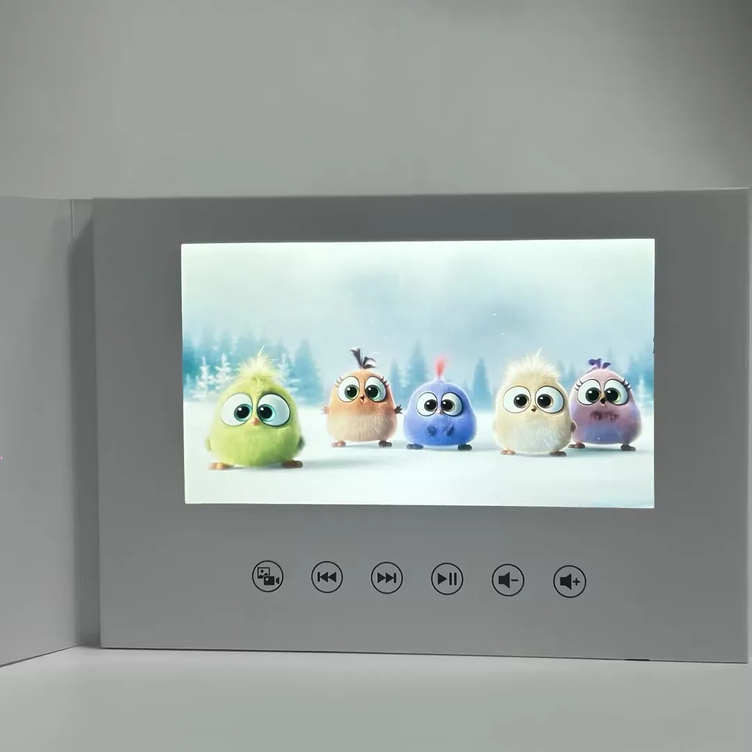 Carte Vidéo Personnalisée Émotionnelle 7 pouces
